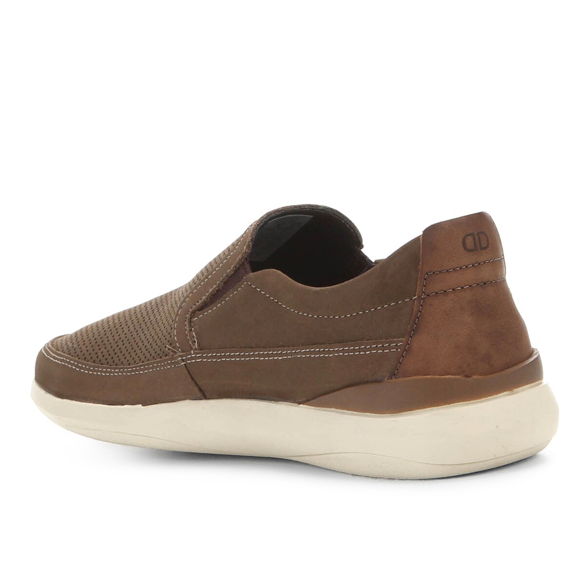 slip on democrata couro