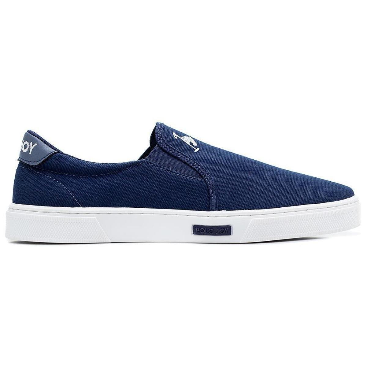 tênis polo joy slip on iate masculino