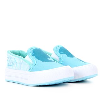 Slip On Infantil Disney Frozen Feminino