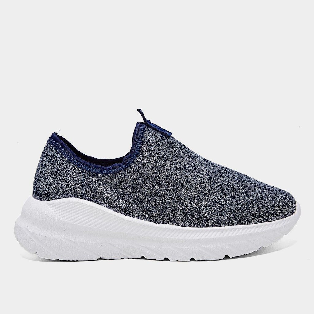 Slip On Infantil Molekinha Brilho Menina