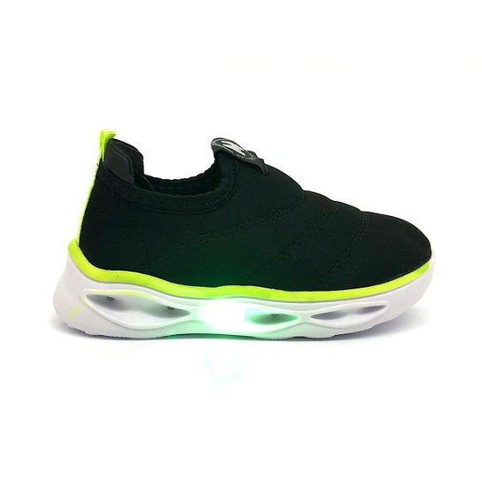 Slip On Infantil Molekinho Com Led Menino