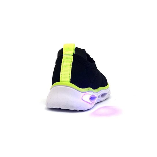 Slip On Infantil Molekinho Com Led Menino