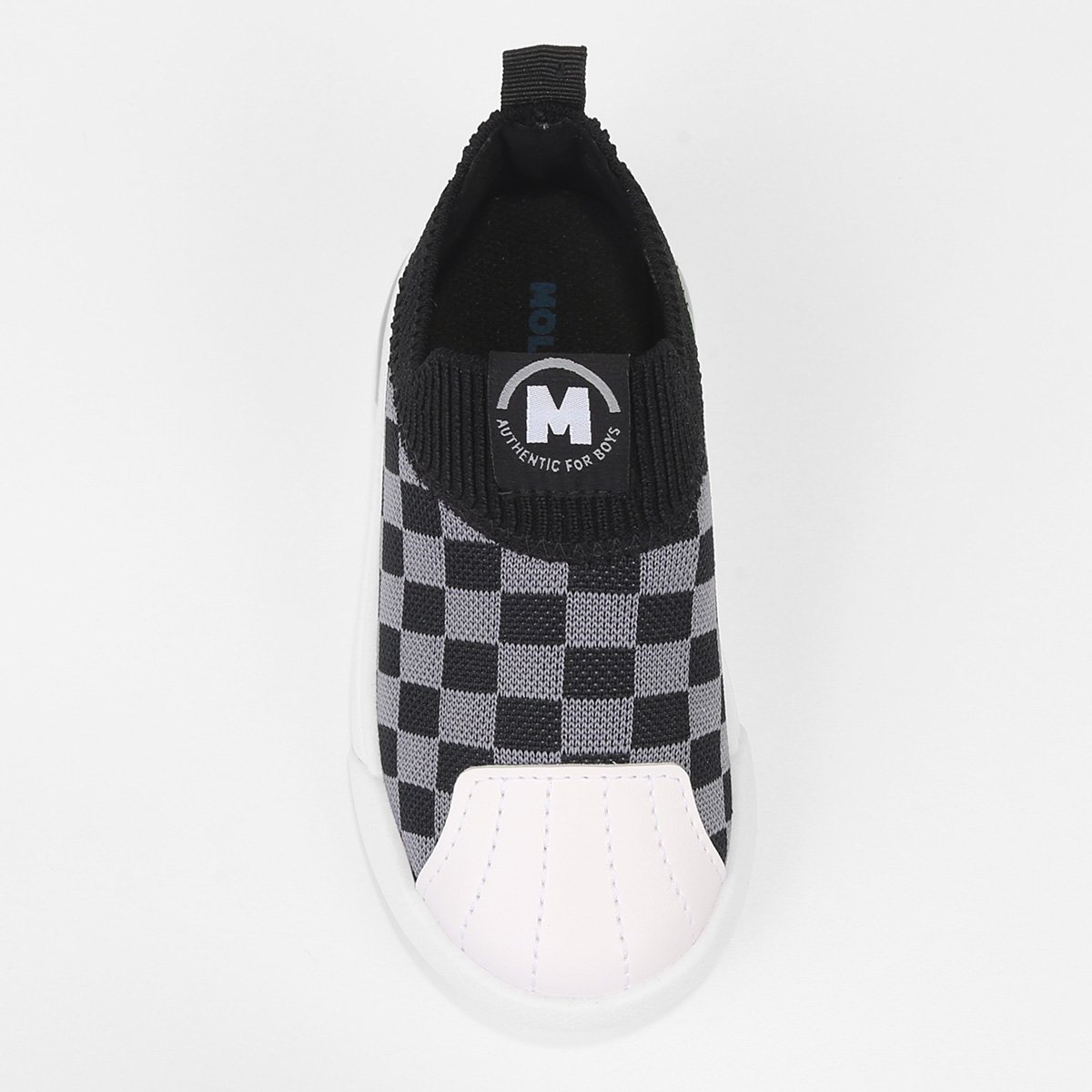 Slip On Infantil Molekinho Knit Led Menino - 3