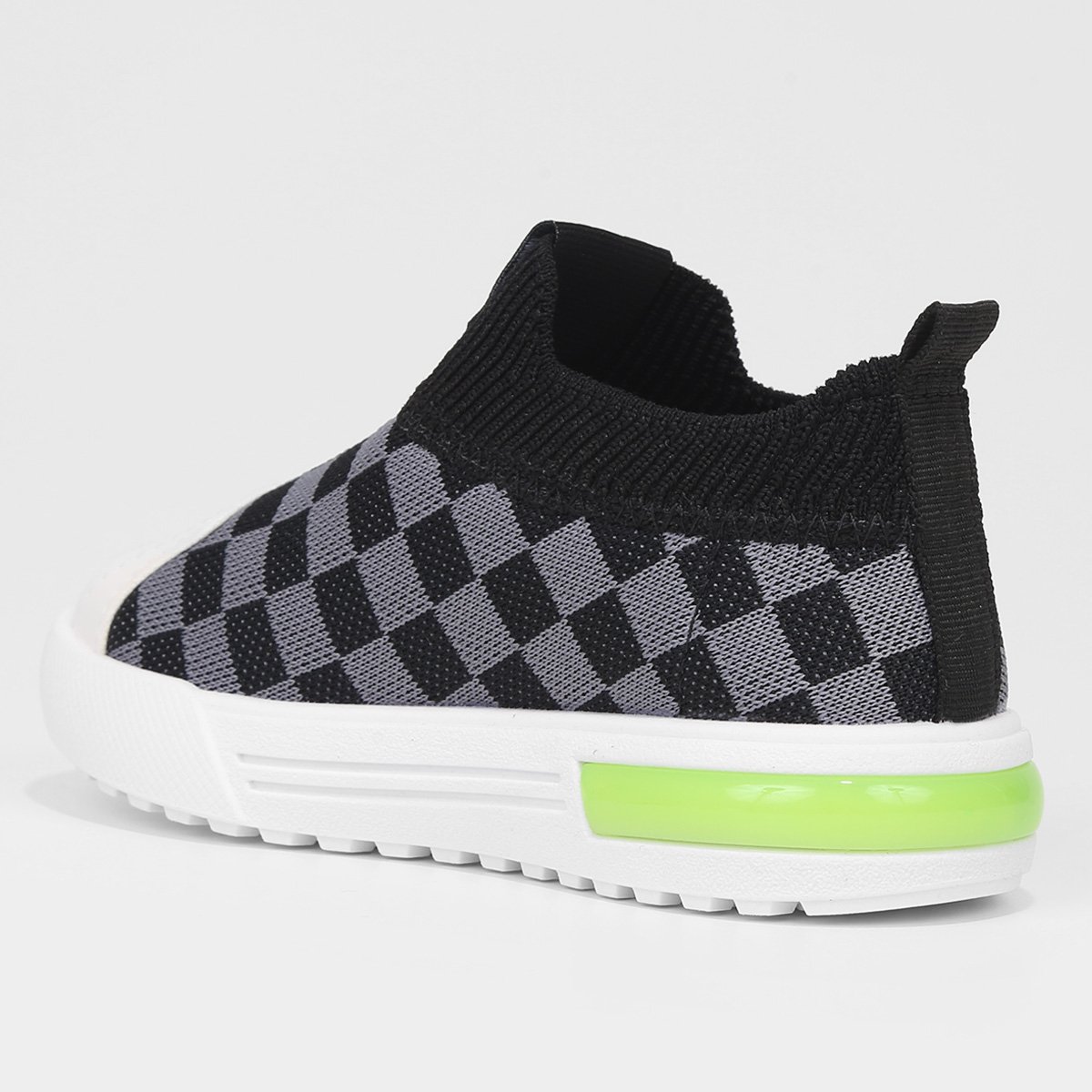 Slip On Infantil Molekinho Knit Led Menino - 4