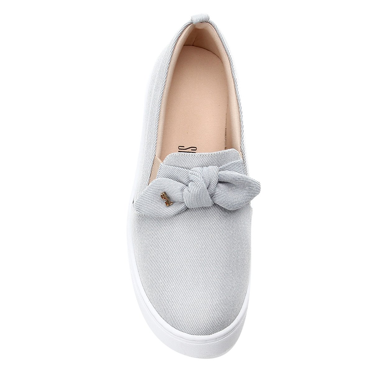 Slip on sapatenis feminino com laço jeans 32 ao 43 várias cores - atacado -  R$ 52.90, cor Azul claro #48136, compre agora | Shafa