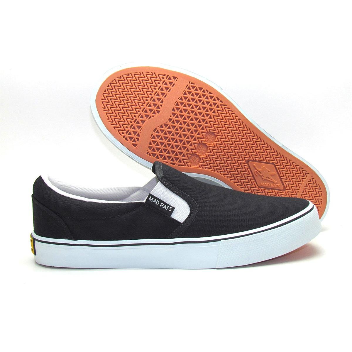Slip On Mad Rats - Preto | Netshoes