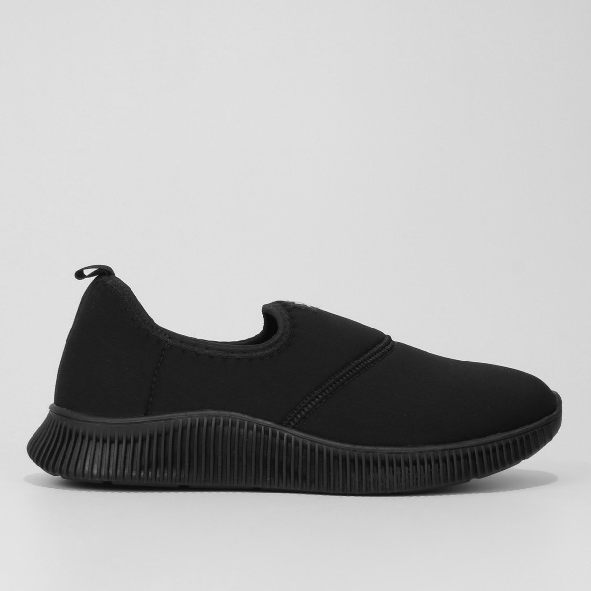Slip On Modare Liso Feminino - Preto | Netshoes