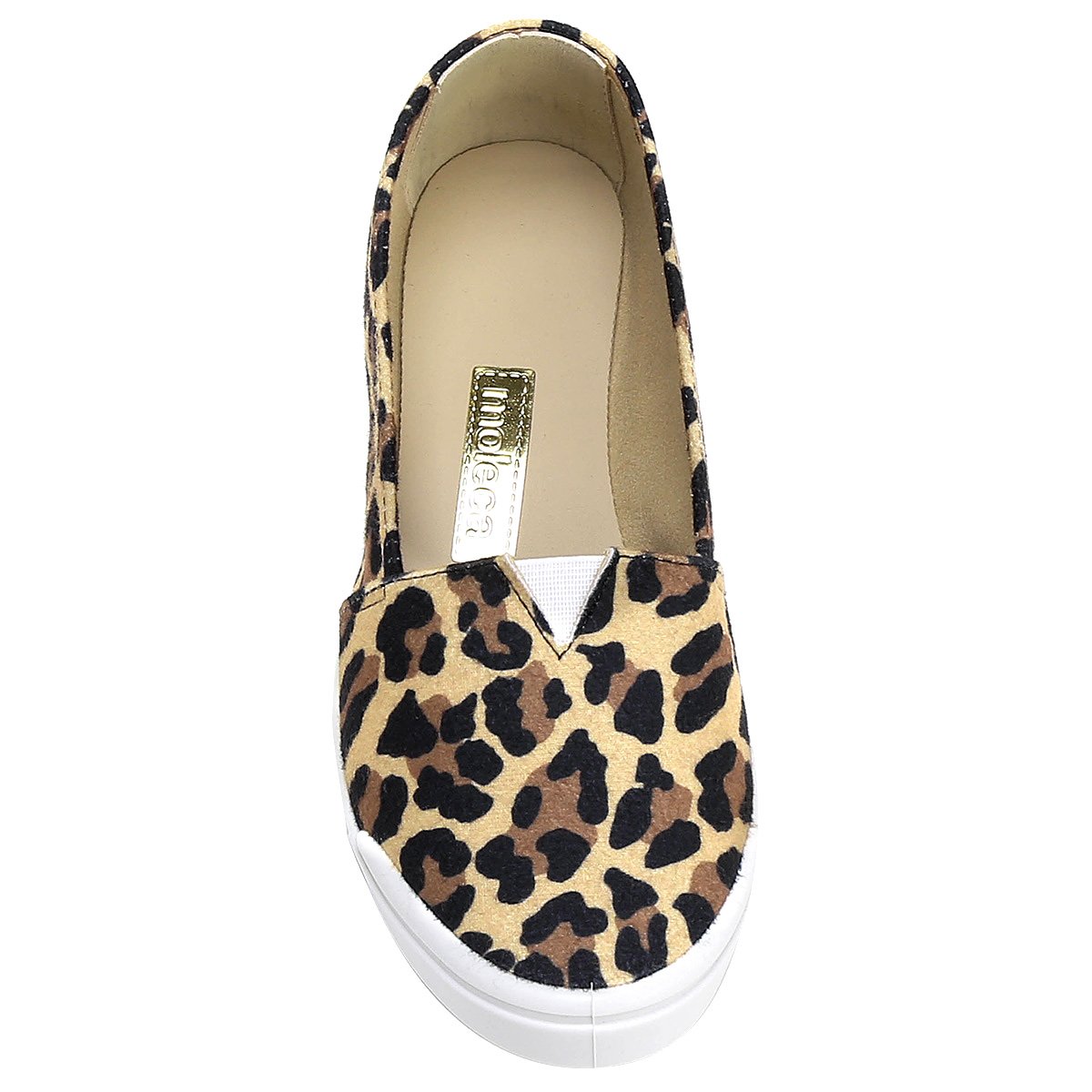 slip on moleca onça