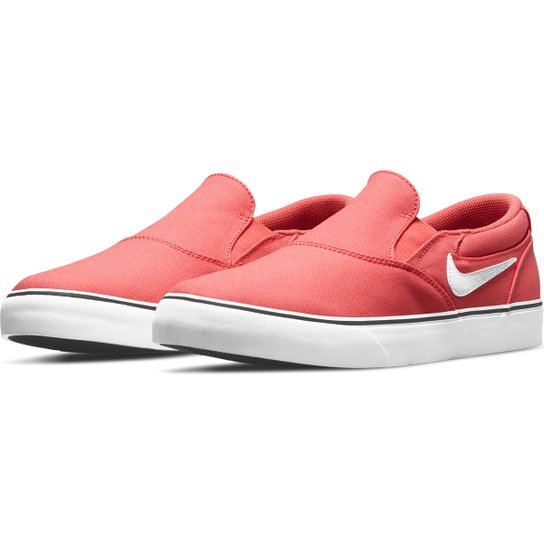 Slip On Nike Sb Chron 2 - Rosa+Branco Menor preço em Slip On Nike Sb Chron 2 - Rosa+Branco