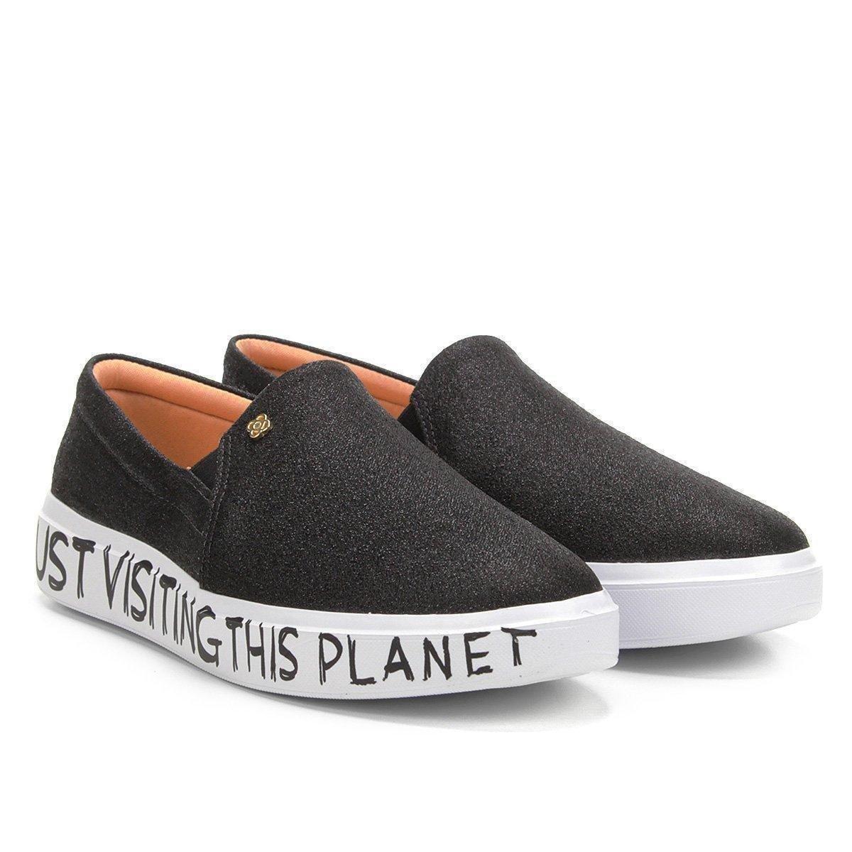 slip on petite jolie preto