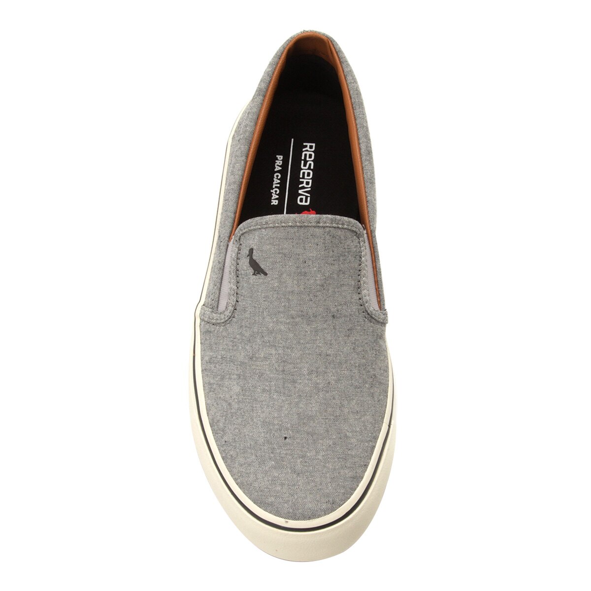 Slip On Reserva Vamo Que Vamo Masculino - Cinza | Netshoes