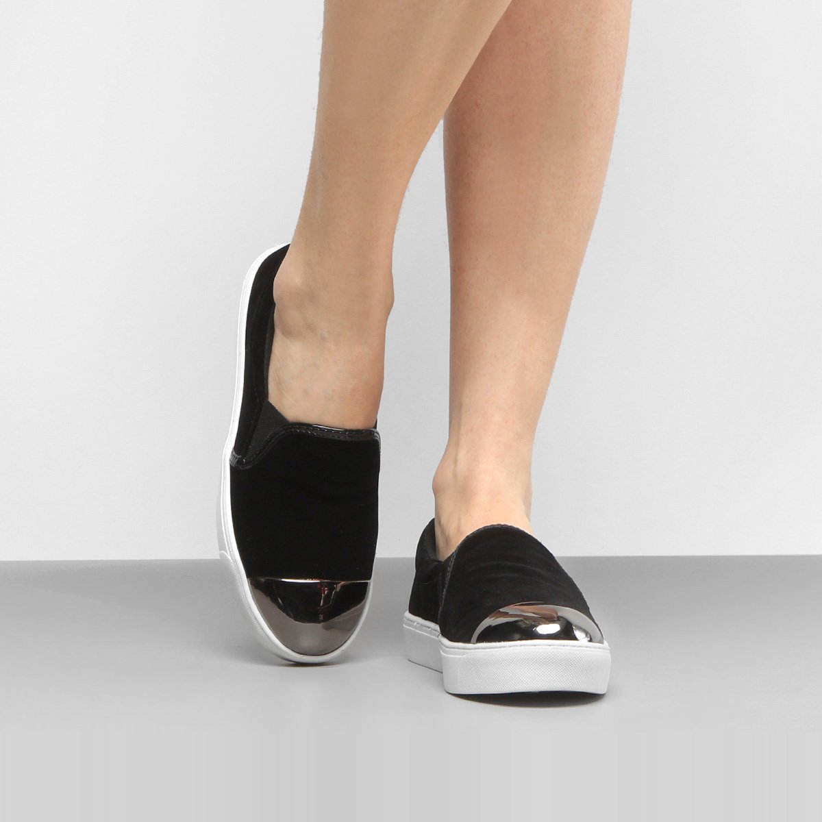 slip on santa lolla preto
