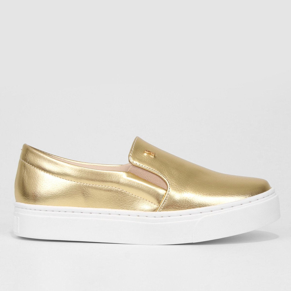 tenis santa lolla dourado