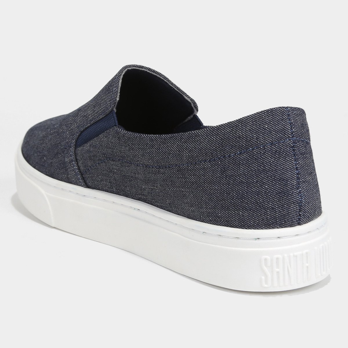 Slip On Santa Lolla Jeans Logo Feminino - 4