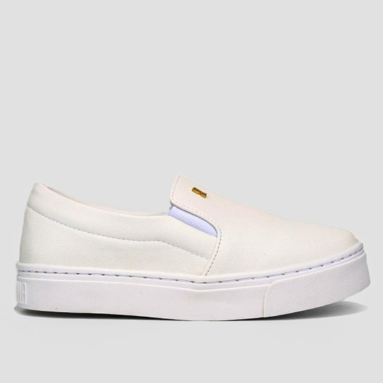 Slip On Santa Lolla Logo Feminino - Branco é ruim? Slip On Santa Lolla Logo Feminino - Branco é boa?