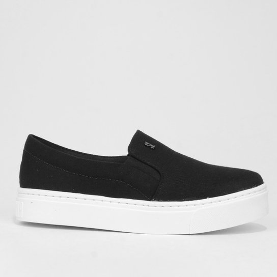 Slip On Santa Lolla Lona Básico Feminino - Preto é ruim? Slip On Santa Lolla Lona Básico Feminino - Preto é boa?
