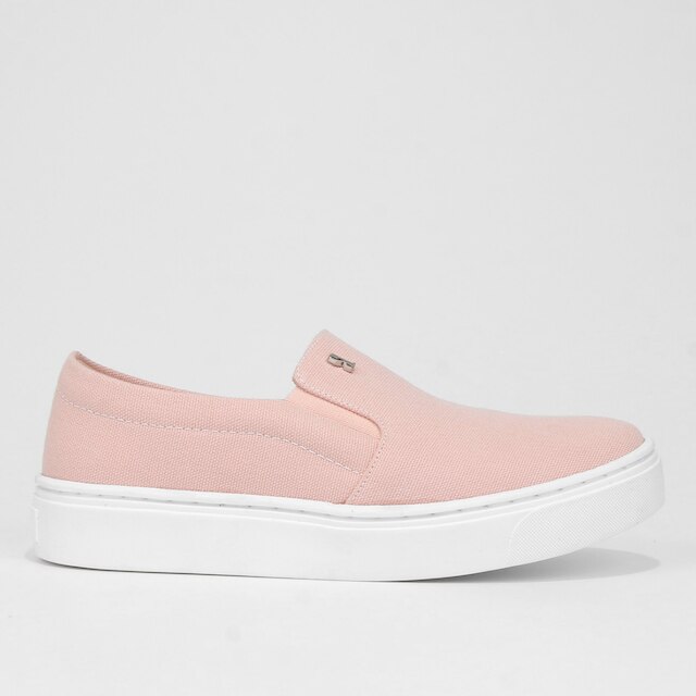 Slip On Santa Lolla Lona Básico Feminino - Rosa Claro é boa?