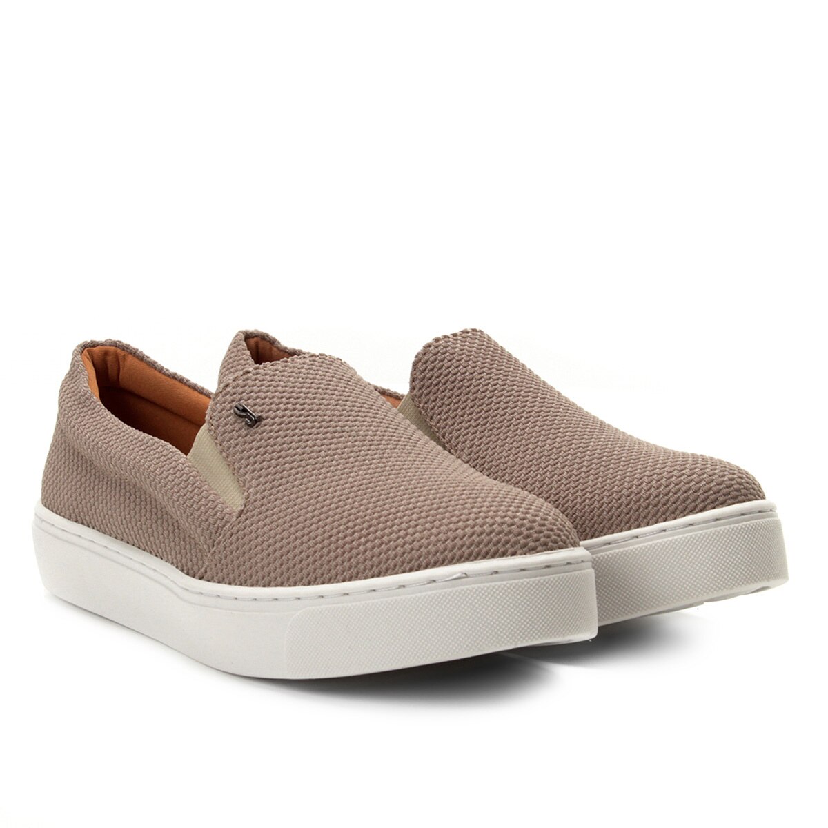 Slip On Santa Lolla Tecido Fiji Feminino - Bege | Netshoes