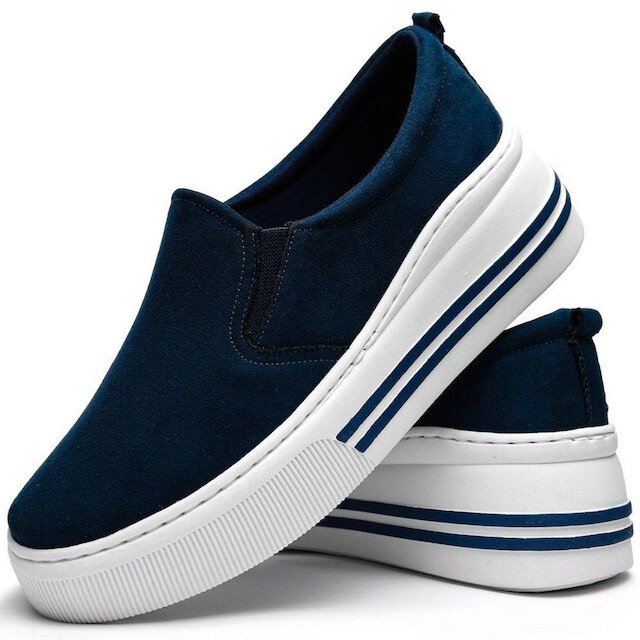 Slip On SapatoFran Caixa Alta Feminino - Marinho é ruim? Slip On SapatoFran Caixa Alta Feminino - Marinho é boa?