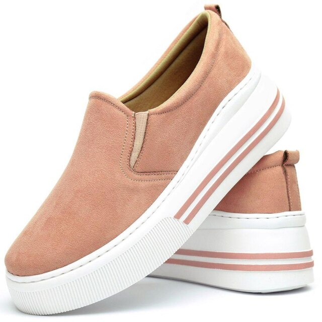 Slip On SapatoFran Caixa Alta Feminino - Rosa é ruim? Slip On SapatoFran Caixa Alta Feminino - Rosa é boa?