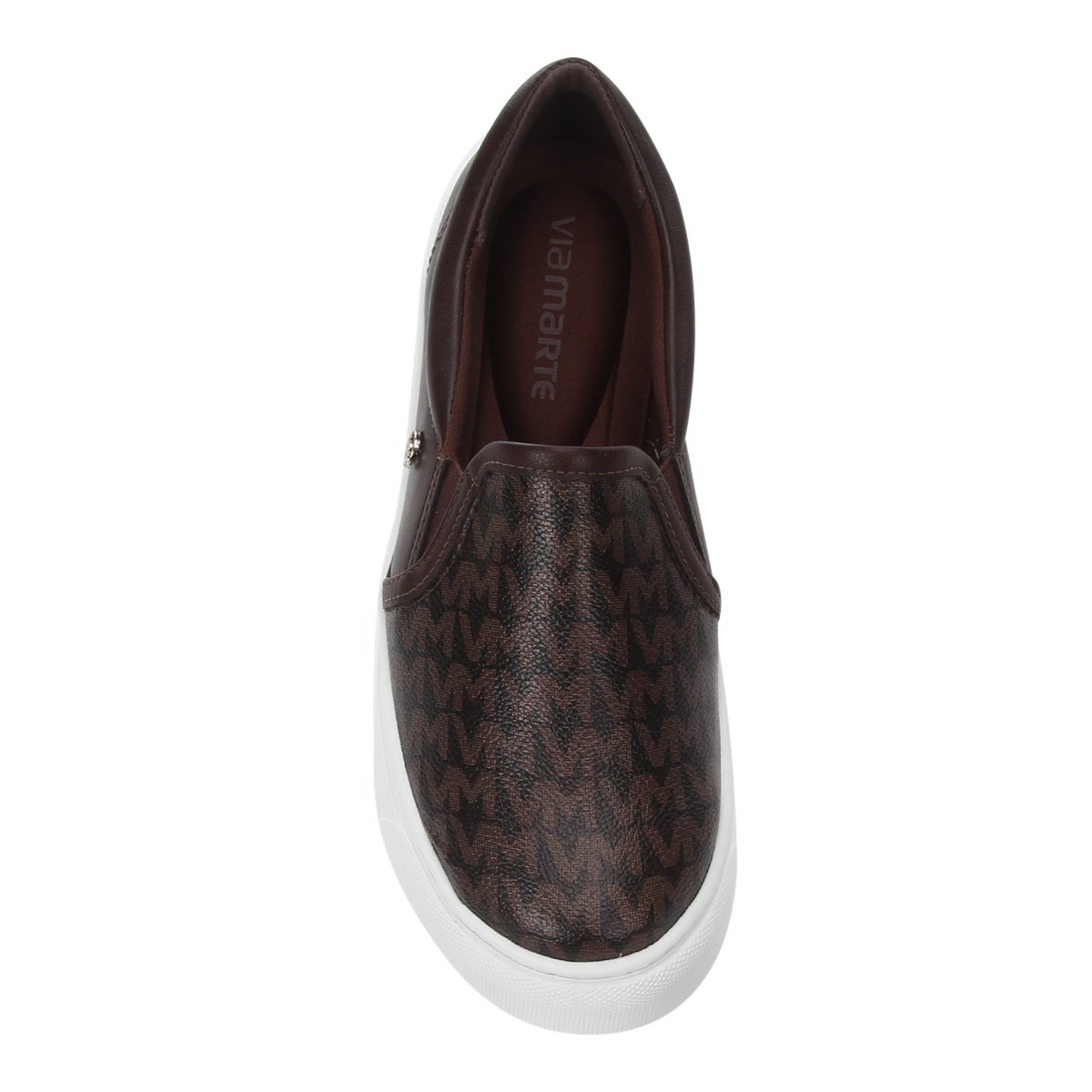 slip on via marte caixa alta feminino
