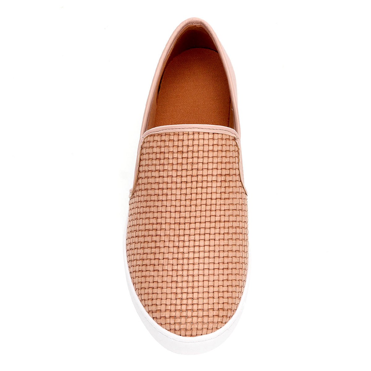 slip on vizzano tramado feminino