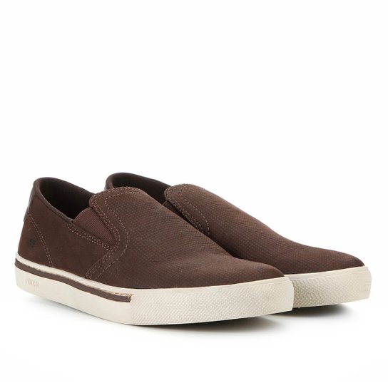 Slip On West Coast Phillip Masculino - Café Menor preço em Slip On West Coast Phillip Masculino - Café