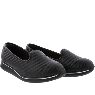 Slipper Modare Ultraconforto Detalhe em Matelassê Preto - 34