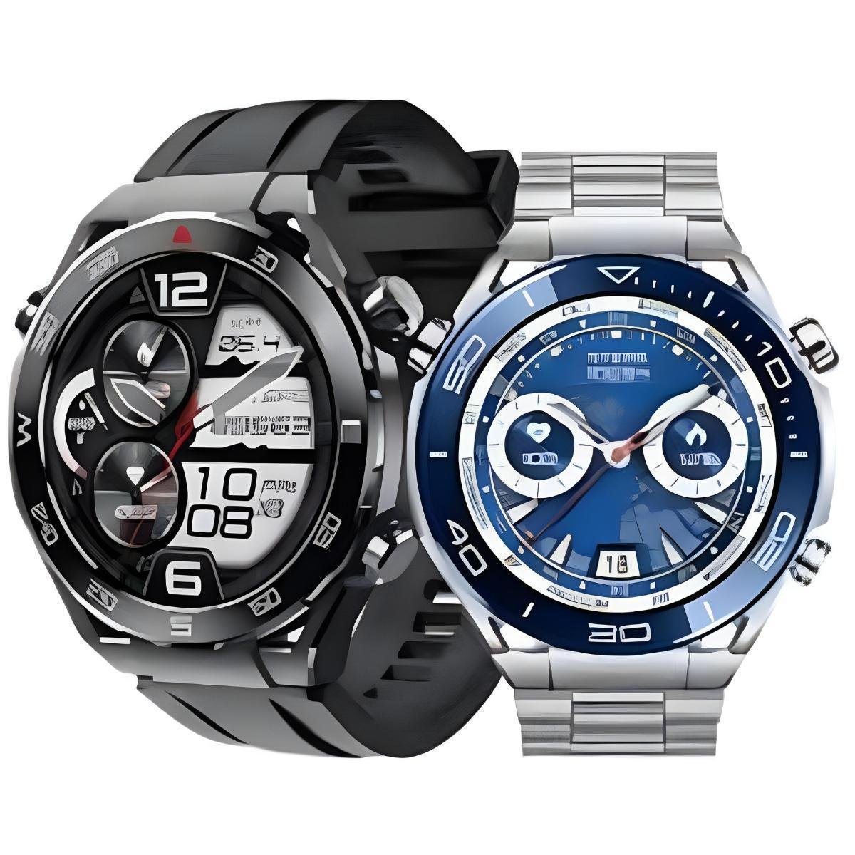 Smart Watch Relógio De Luxo Masculino Hw5 Max Bluetooth GpsTroca Pulseira Foto C/3 Pulseiras Menor preço em Smart Watch Relógio De Luxo Masculino Hw5 Max Bluetooth GpsTroca Pulseira Foto C/3 Pulseiras