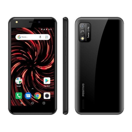Smartphone Positivo Twist 4 Fit 32GB 4G - Preto