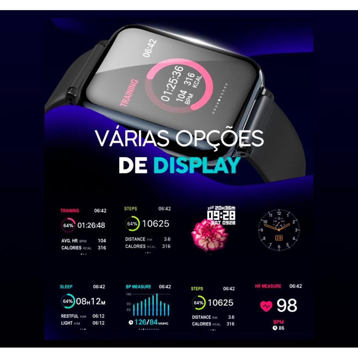 aplicativo smartwatch b57