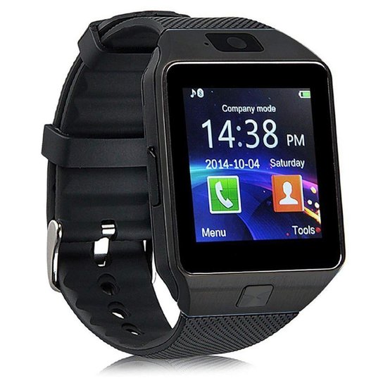 Smartwatch Dz09 Relógio Inteligente Bluetooth Gear Chip Android Ios Touch Sms Pedômetro Câmera - Preto Menor preço em Smartwatch Dz09 Relógio Inteligente Bluetooth Gear Chip Android Ios Touch Sms Pedômetro Câmera - Preto