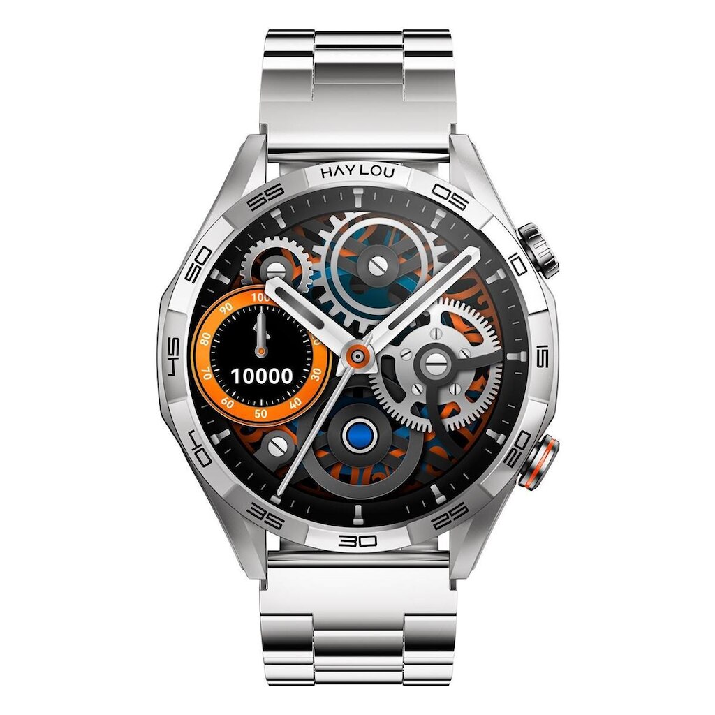 Smartwatch Haylou Solar 5, Tela Amoled 1,58 Ip68 À Prova D'água, Chamadas Bluetooth
