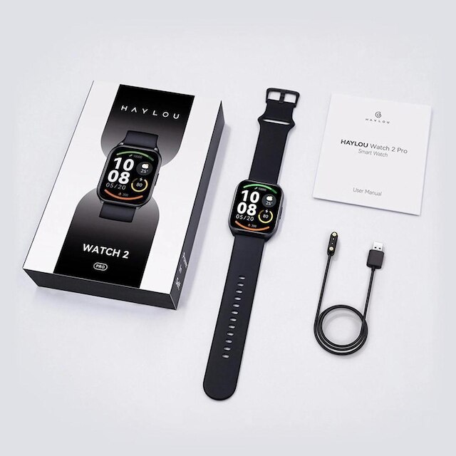 Smartwatch Haylou Watch 2 Pro com Tela 1.85 pol Chamada Bluetooth Pro Plus