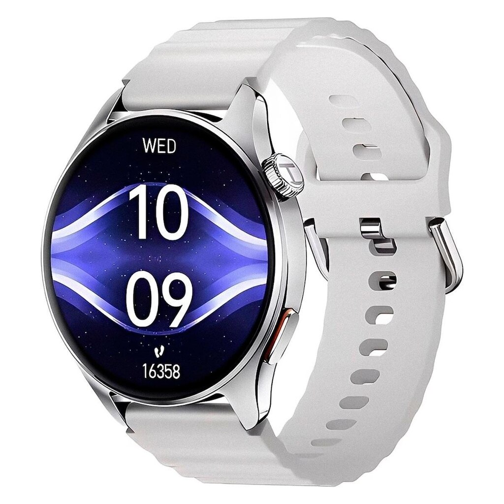Smartwatch Haylou Watch 4S, com GPS integrado, Conexão Strava, Amoled 1,43, Assistente de voz, 1ATM