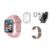 Smartwatch Hw16 Feminino Conectividade Android iOS Monitor de Saude Notificaçoes Bluetooth - Rosa