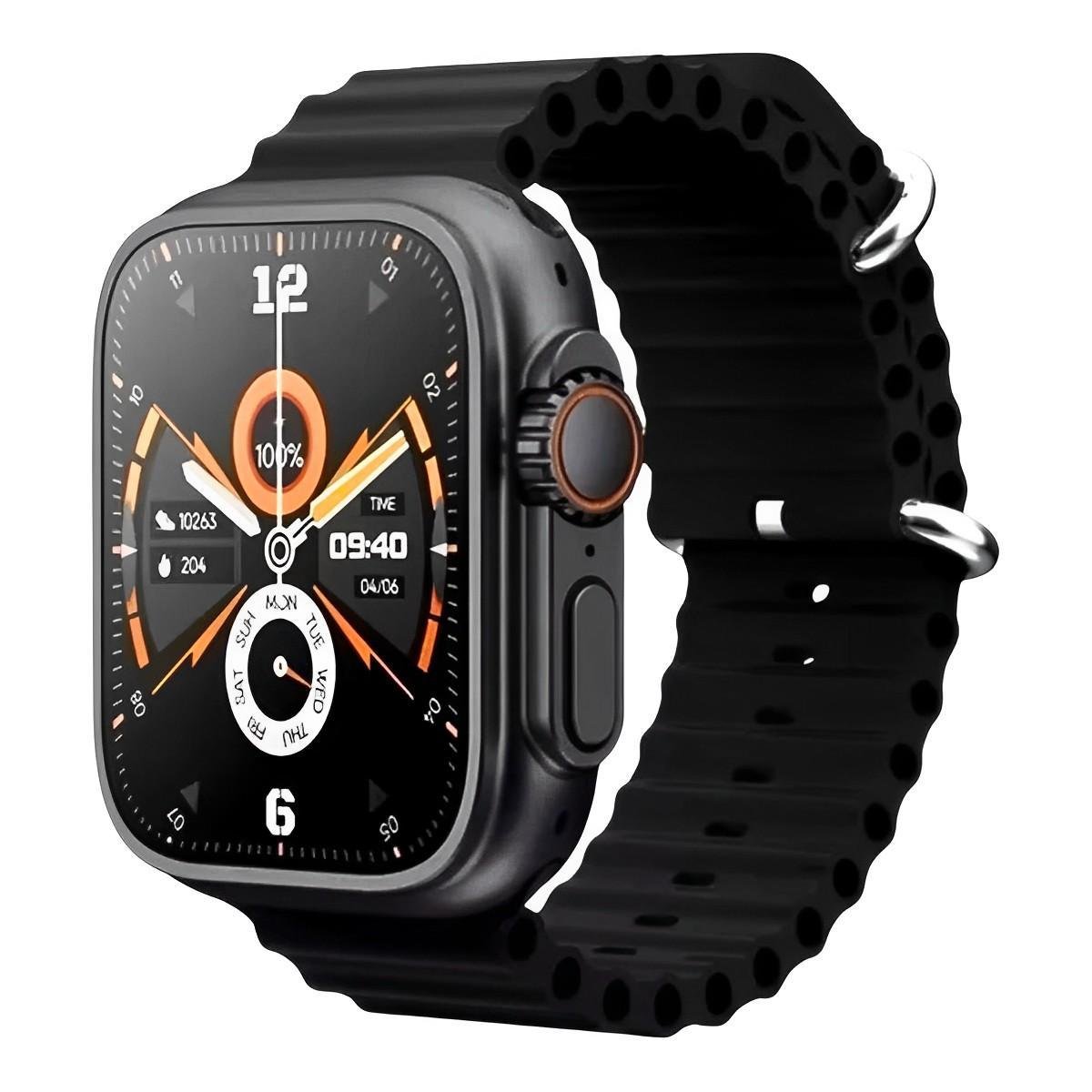 Smartwatch Hw9 Ultra Max Relógio Serie 9 49mm Tela Amoled Pulseira Alpine Loop Bluetooth Gps Menor preço em Smartwatch Hw9 Ultra Max Relógio Serie 9 49mm Tela Amoled Pulseira Alpine Loop Bluetooth Gps