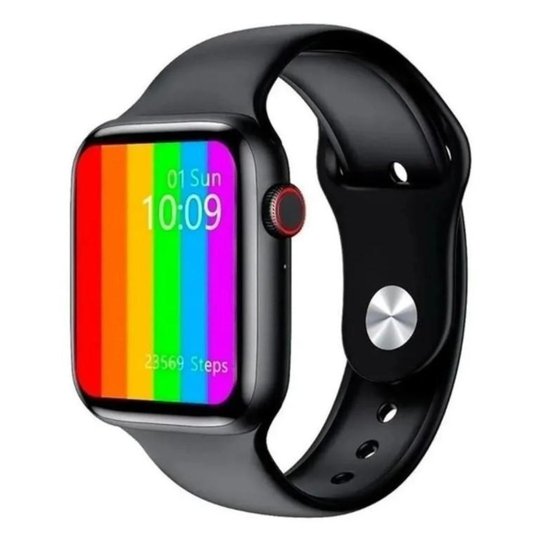 Smartwatch Iwo 12 Lite W26 Troca Pulseira - Preto Menor preço em Smartwatch Iwo 12 Lite W26 Troca Pulseira - Preto