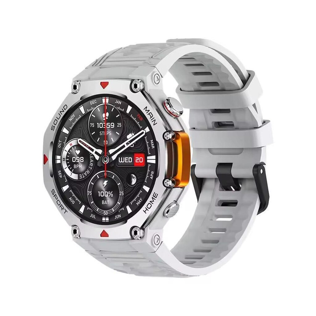 Smartwatch Mrex4 5 Atm A Prova D'água Microwear Gps Sos 2025