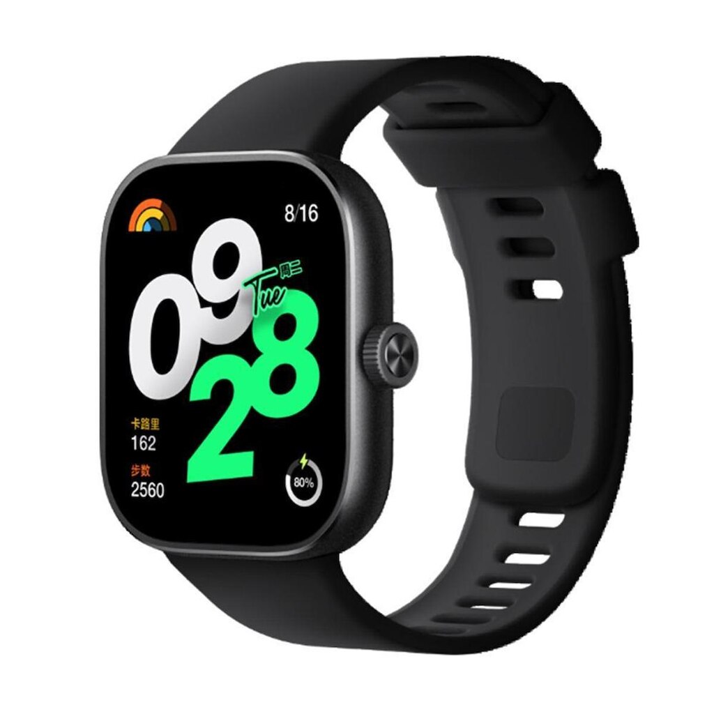 Smartwatch Redmi Watch 4 GPS Saúde e Esportes - Preto