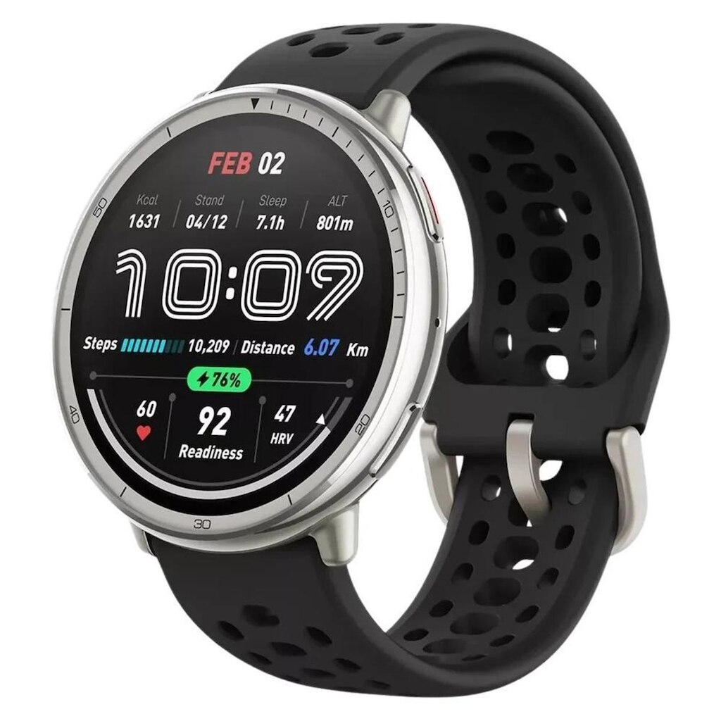 Smartwatch Relógio Amazfit Active 2 Round (A2437) GPS Tela Amoled 1.32"