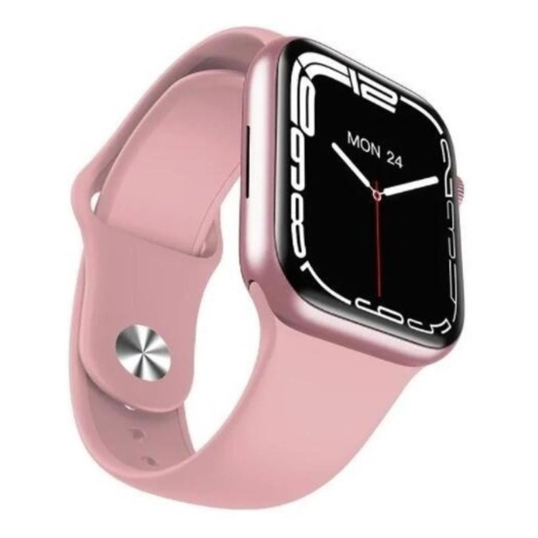 .Smartwatch Relogio Feminino Miney Hw57 Pro Full Hd Tela Infinita 45mm