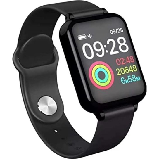 Smartwatch Relogio Inteligente Celular Android Ios Notificaçoes Monitara Atividades Fisicas B57 - Preto Menor preço em Smartwatch Relogio Inteligente Celular Android Ios Notificaçoes Monitara Atividades Fisicas B57 - Preto