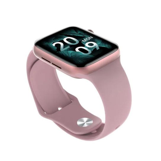 SMARTWATCH RELÓGIO INTELIGENTE HW22 SERIE 6 ROSA - Rosa Menor preço em SMARTWATCH RELÓGIO INTELIGENTE HW22 SERIE 6 ROSA - Rosa