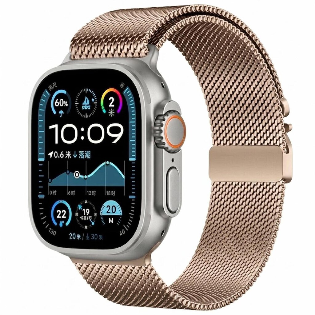 Smartwatch Tela Infinita Ultra U4 49mm Serie 10 Resistente Agua Iphon Android Metal Nfc
