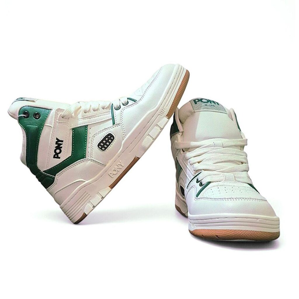 Sneaker Pony M-100 Unbleached Green