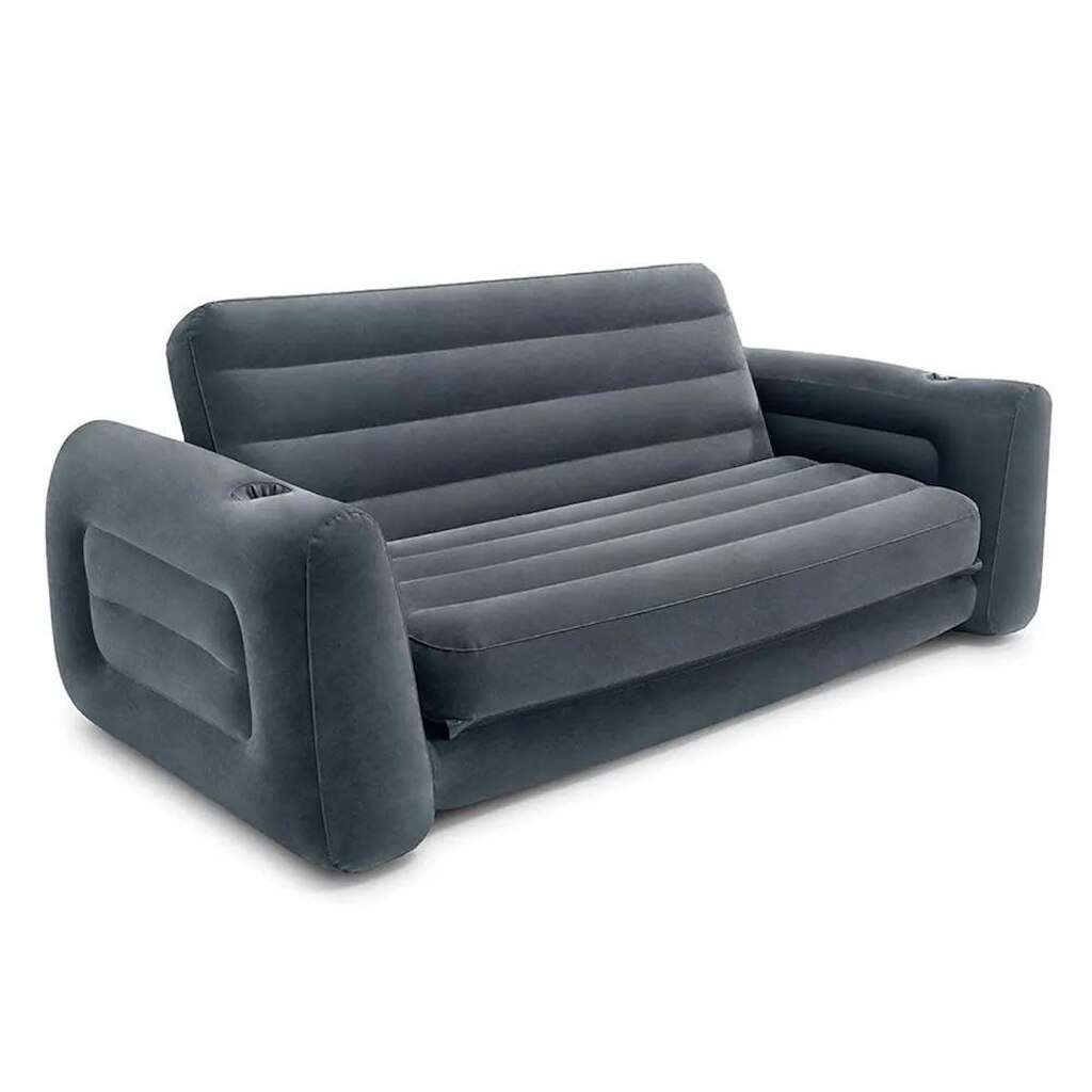Sofá Inflável Intex 200Kg Cama Casal Duplo - Intex