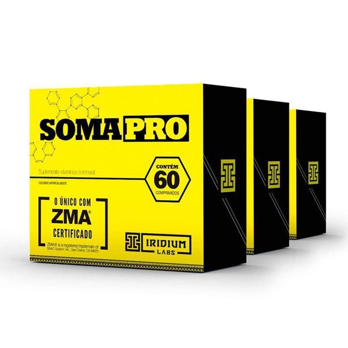 Soma Pro Pré Hormonal - 60 Comps - Kit 3 caixas Menor preço em Soma Pro Pré Hormonal - 60 Comps - Kit 3 caixas