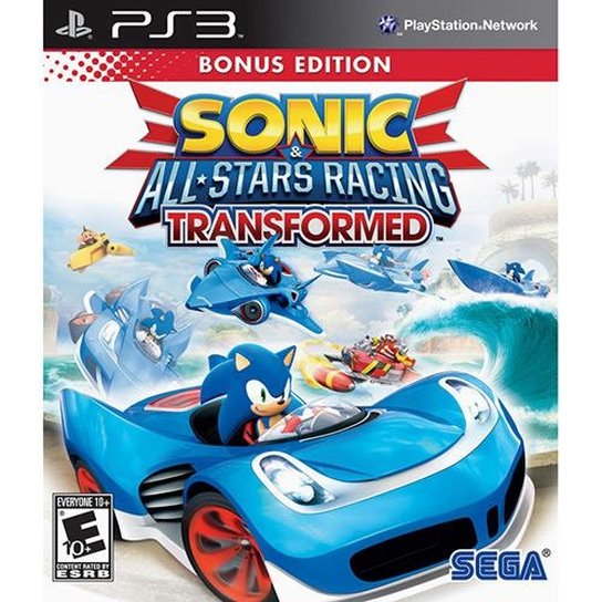 SONIC ALL STAR RACING TRANSFORMED PS3 - Incolor