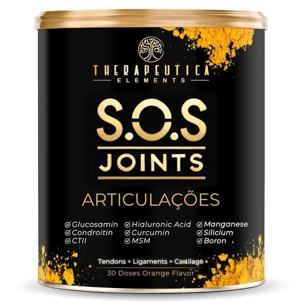S.O.S Joints 9 Ativos 30 Doses Laranja Therapeutica